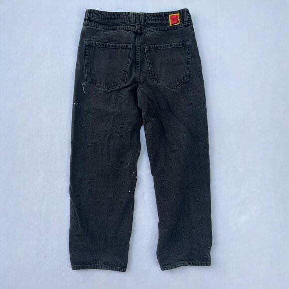 Vintage FLAWED Empyre Black Baggy Oversized Skater Jeans Size 30 y2k 90s - Picture 2 of 8